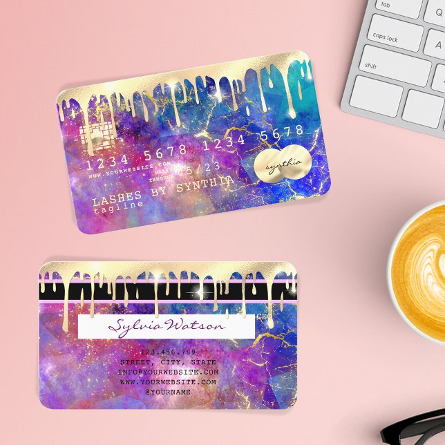 tarjeta de visita de faux holographic opstone (Subido por el creador)