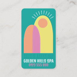 Tarjeta de visita de feliz día