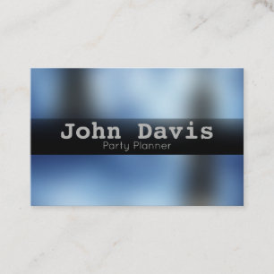 tarjeta de visita de fiesta Planner