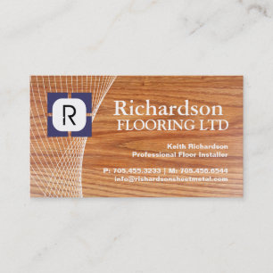 TARJETA DE VISITA DE FLOORING COMPANY