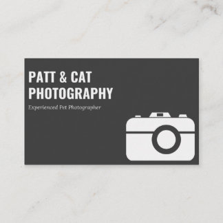 Tarjeta de visita de fotógrafo
