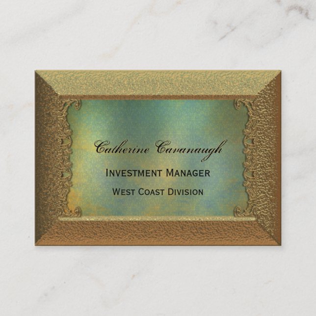 Tarjeta de visita de Franckelton (Anverso)