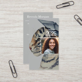 Tarjeta de visita de graduación