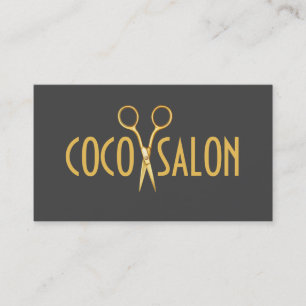 Tarjeta de visita de Hair Salon moderna