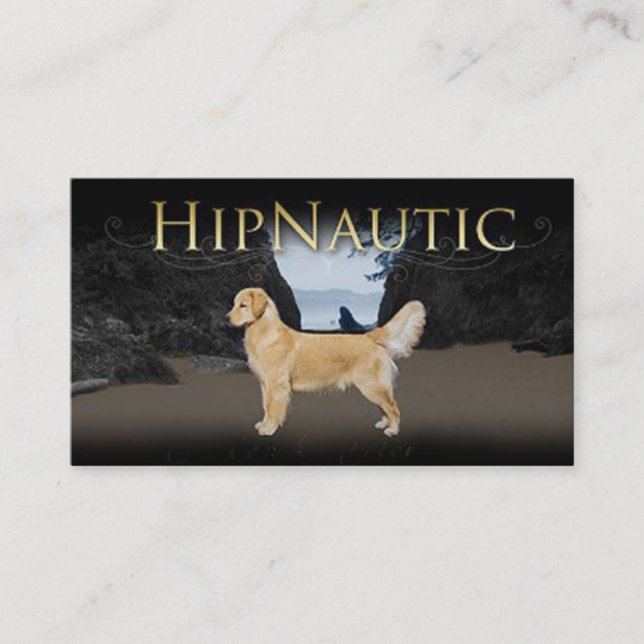 Tarjeta de visita de Hipnautic Goldens (Anverso)