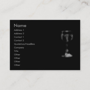 Tarjeta de visita de Holy Grail