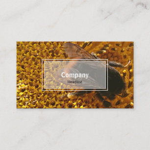 Tarjeta de visita de honeybee