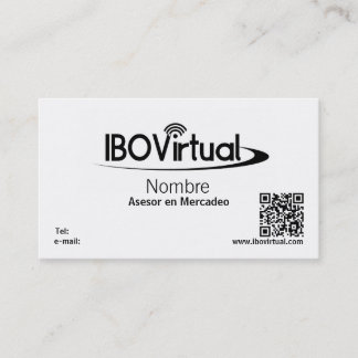 Tarjeta de visita de IBOVirtual