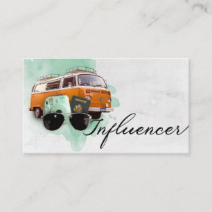 Tarjeta de visita de Influencer