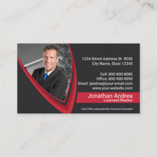Tarjeta de visita de Keller Williams Realty