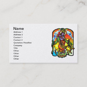 Tarjeta de visita de Krishna