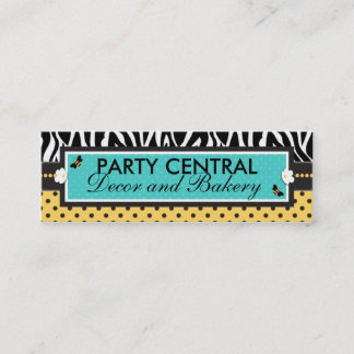 Tarjeta de visita de la abeja del cumpleaños