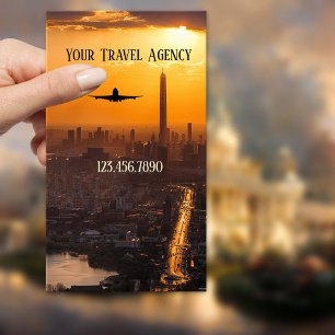 Tarjeta de visita de la Agencia de Viajes a China