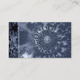 Tarjeta de visita de la astrología