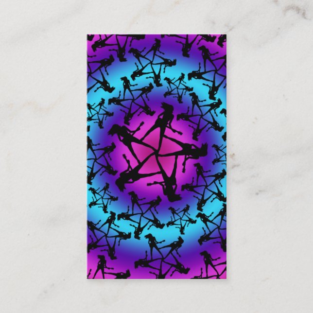 Tarjeta de visita de la "aurora" (Anverso)