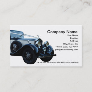 Tarjeta de visita de la boda