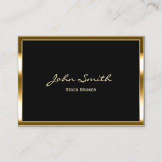 Tarjeta de visita de la Bolsa de Valores de la Fro