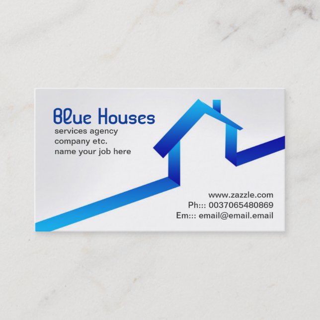 tarjeta de visita de la casa (Anverso)