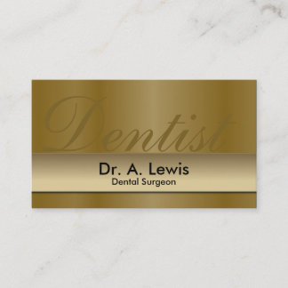 Tarjeta de visita de la cita del Orthodontist del