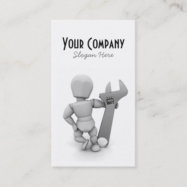 Tarjeta de visita de la construcción/de los (Anverso)