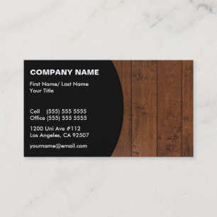 Tarjeta de visita de la construcción/del suelo