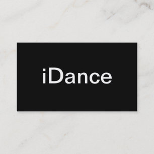 Tarjeta de visita de la danza