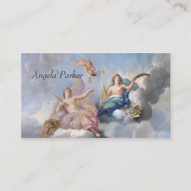 Tarjeta de visita de la diosa (Anverso)