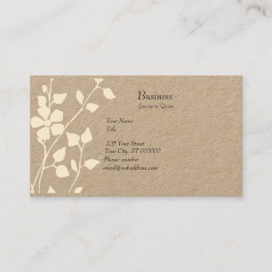 Tarjeta De Visita De la extravagancia pastel floral pálido