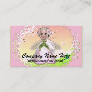 Tarjeta de visita de la fantasía:: Hada 2 de la