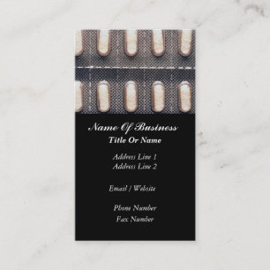 Tarjeta de visita de la farmacia