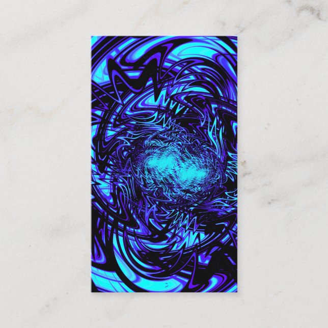 Tarjeta de visita de la fluorescencia (Anverso)