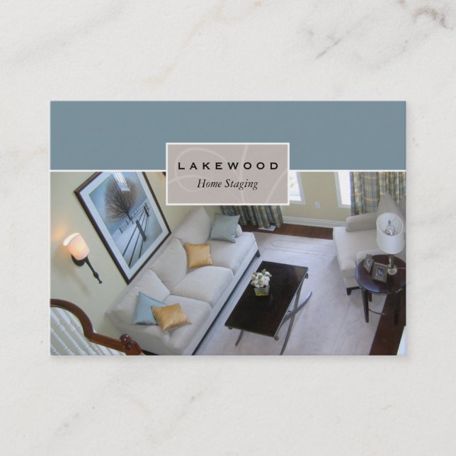 Tarjeta de visita de la foto del (Anverso)