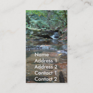 Tarjeta de visita de la fotografía