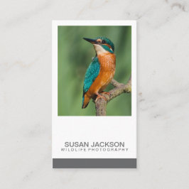 Tarjeta de visita de la fotografía de dos imágenes