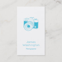 Tarjeta de visita de la fotografía del estilo del