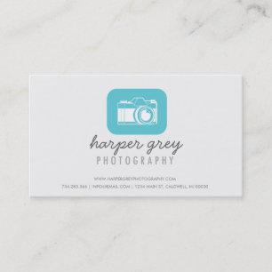 Tarjeta de visita de la fotografía del ilustracio