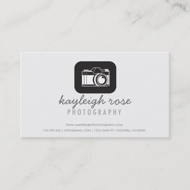 Tarjeta de visita de la fotografía del ilustracion (Anverso)