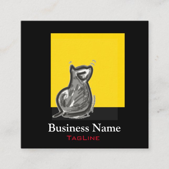 Tarjeta de visita de la Galería de arte (Anverso)