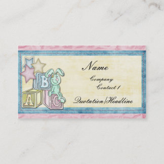 Tarjeta de visita de la guardería