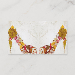 tarjeta de visita de la industria de zapato