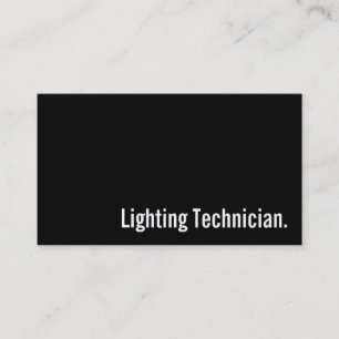 Tarjeta de visita de la industria del cine