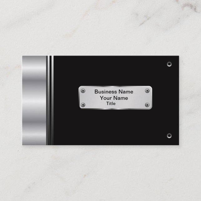 Tarjeta de visita de la ingeniería industrial (Anverso)