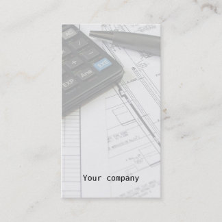 Tarjeta de visita de la "ingeniería industrial"