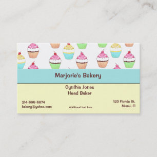 Tarjeta de visita de la magdalena