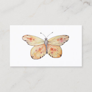 Tarjeta de visita de la mariposa