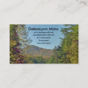 Tarjeta de visita de la muestra 6