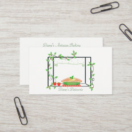 Tarjeta de visita de la panadería