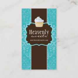 Tarjeta de visita de la panadería de la magdalena