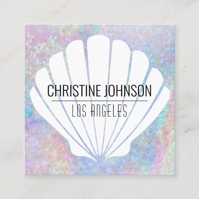 tarjeta de visita de la plaza de la concha (Anverso)