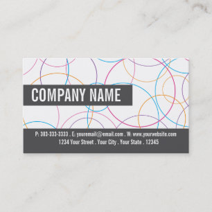 Tarjeta de visita de la remisión del Groomer del